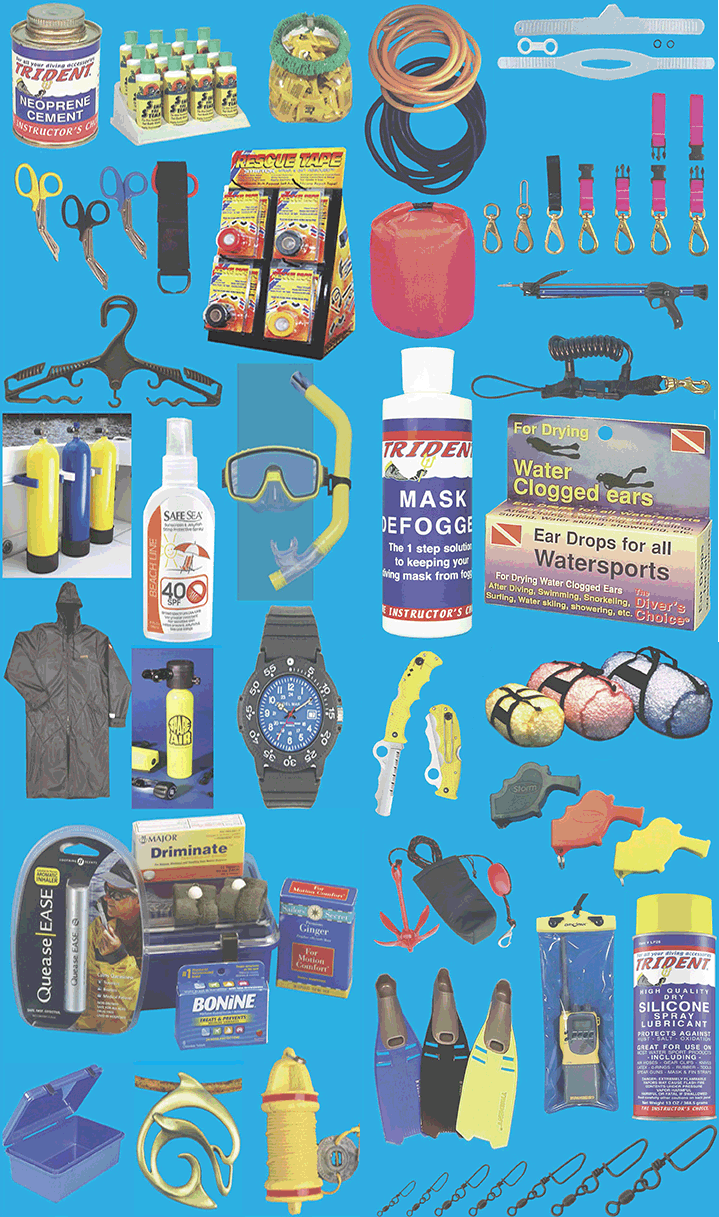 Collage of products